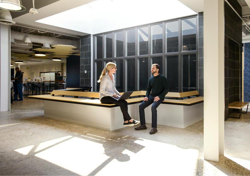 two employees working at 5501