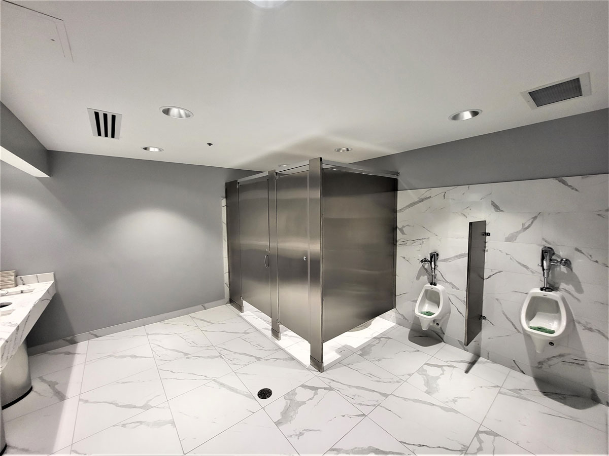 7010 bathroom stalls